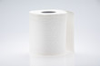 © Xavier Lejeune - toilet paper roll isolated on a white background