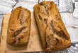 © Alotz - Pan de masa madre de Centeno hecho en casa en molde de horno