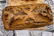 © Alotz - Pan de masa madre de Centeno hecho en casa en molde de horno