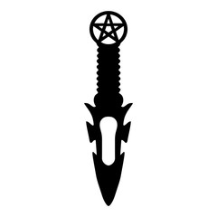 Poster - Black Athame Clipart