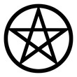 Neopagan Pentagram Clipart