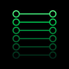 Poster - electricity, circuit nolan icon. Simple thin line, outline vector of electricity icons for ui and ux, website or mobile application