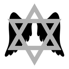 Poster - Jewish Angelic Hierarchy Clipart