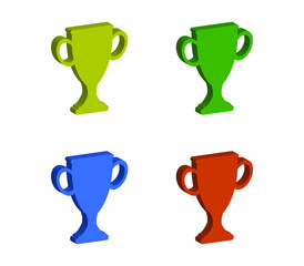 Sticker - trophy