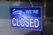 © Theastock - Athens, Greece, March 19 2020 - Sign outside of a closed shop due to Coronavirus outbreak