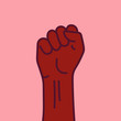 © Sinichka - Vector illustration: 'arms raised up in protest'