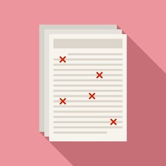 Poster - business editor icon. flat illustration of business editor vector icon for web design