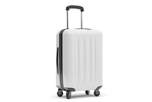 Isolated Suitcase On A Background