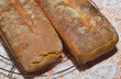 Ready-made food. Home-made bread with a crisp wheat crust.