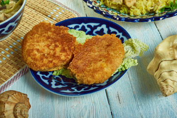 Sticker - Sri Lankan kohila cutlets