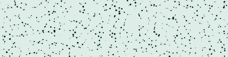 Network Mesh Procedural Art background illustration