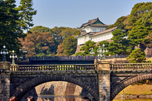 Bridge Over The Pond To Imperial Palace