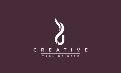 Aufkleber - Modern creative letter U Logo Design. U UU icon initials based Monogram and Letters in vector.