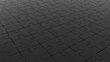 © MilosPauline - Black puzzle template background. 3D-rendering.
