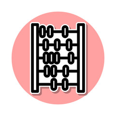 Poster - scores sticker icon. Simple thin line, outline vector of web icons for ui and ux, website or mobile application
