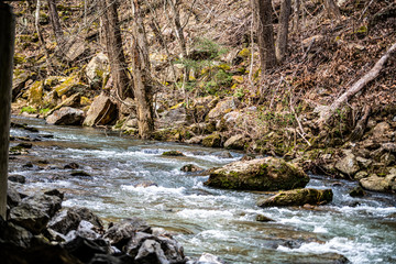 Poster - ROCKY MOUNTAIN STREAM