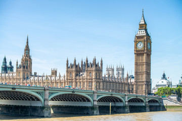 Poster - Westminster Bridge and River Thames, London