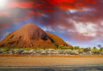 Sticker - Scenic Australian Outback rural Landscape in Northern Territory