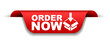© Michal Hubka - red vector illustration banner order now