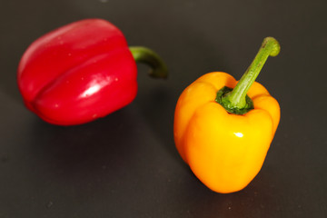 Red pepper on the table