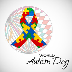 Sticker - WORLD AUTISM DAY