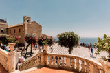 Fototapeta  - Piazza IX Aprile, taormina