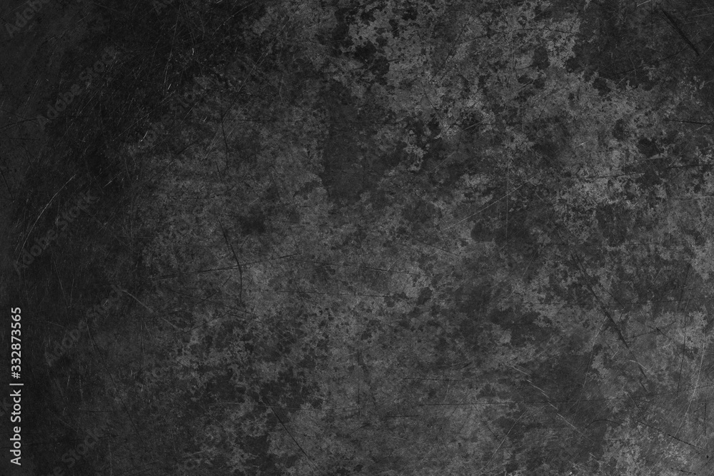 Grunge metal texture. Black scratched background - obrazy, fototapety, plakaty 