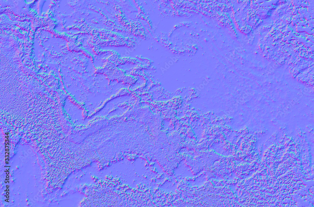Normal Map for 3D programs Cement wall background Stock Illustration ...