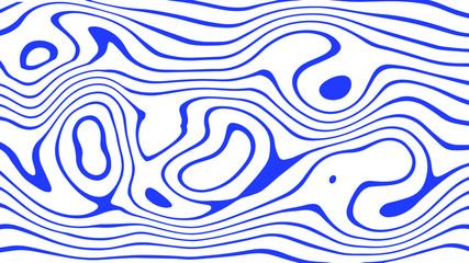 Poster - Abstract rippled or colorful lines pattern with wavy vibrant facture on white background and texture. Liquify lines 3D effect. Vector illustration. EPS 10. Creative graphic design. 