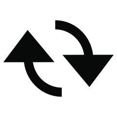 Poster - Arrow vector collection with elegant style and black color. Vector EPS 10. Abstract elements for business infographic. Up and down trend. Navigation symbol system.