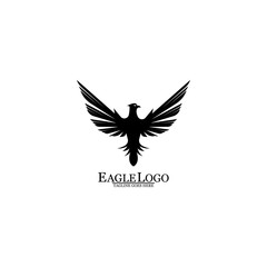 Eagle icon logo design vector template