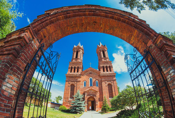 St. Barbara's Cathedral in Vitebsk. BELARUS