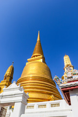 Golden Pagoda Thailand, Temple Architecture on public Temple, The architecture of Buddhism