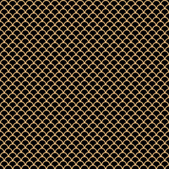 Seamless pattern background created by geometric object set to pattern like dragon scales