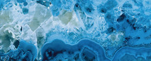 Blue Aqua Marble Rock Texture Background