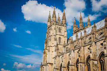 Wall Mural - The old cathedral in Canterbury