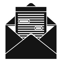 Poster - Article editor icon. Simple illustration of article editor vector icon for web design isolated on white background