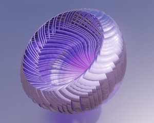 Poster - Abstract lilac background for use in design, 3d rendering.