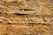 A background of rocks in a dolomite quarry