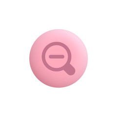 Sticker - Zoom Out -  Modern App Button