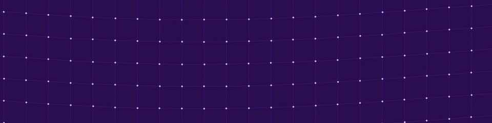 Network Mesh Procedural Art background illustration