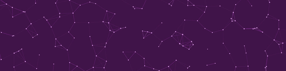 Network Mesh Procedural Art background illustration