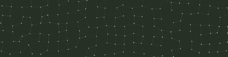 Network Mesh Procedural Art background illustration