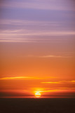Fototapeta Zachód słońca - sunset over the city