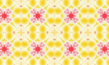 Colorful Abstract Kaleidoscope Ornamental Texture Background