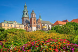 Fototapeta Góry - Historic city of Krakow, Wawel Castle, Poland, Europe