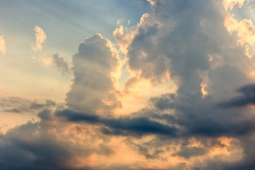 Wall Mural - clouds