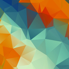 Abstract Color Polygon Background Design, Abstract Geometric Origami Style With Gradient