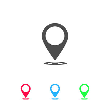 Mark icon flat.