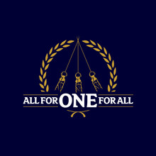 All For One For All Inspired By 3 Musketeers